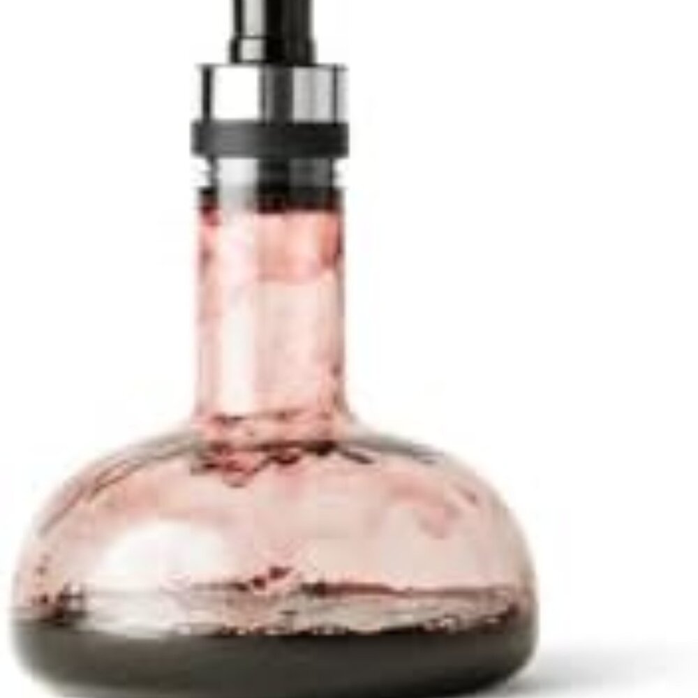 MENU Black Wine Breather Decanter Bar Accessory - Picture 6 of 7